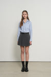 General Idea WOMAN Classic Stripe Rivet Shirt
