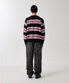 Mahagrid Mesh Stripe Knit