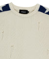 Mahagrid STAR CRASH KNIT CREWNECK