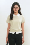 General Idea WOMAN Layered Essential Half Pullover