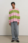 General Idea UNISEX Stripe Rugby Knit