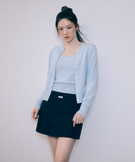 Marithé François Girbaud W Cotton Cargo Skirt