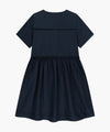 Marithé François Girbaud W MARINE HALF SLEEVE ONEPIECE