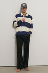General Idea UNISEX Stripe Rugby Knit