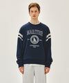 Marithé François Girbaud MARINE GRAPHIC SWEATSHIRT