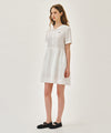 Marithé François Girbaud W MARINE HALF SLEEVE ONEPIECE