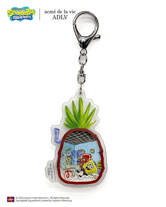 ADLV SpongeBob SquarePants Bikini Bottom House Keyring