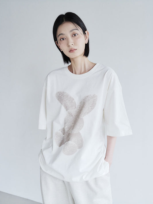 ADLV Fuzzy Rabbit Short Sleeve T-Shirt