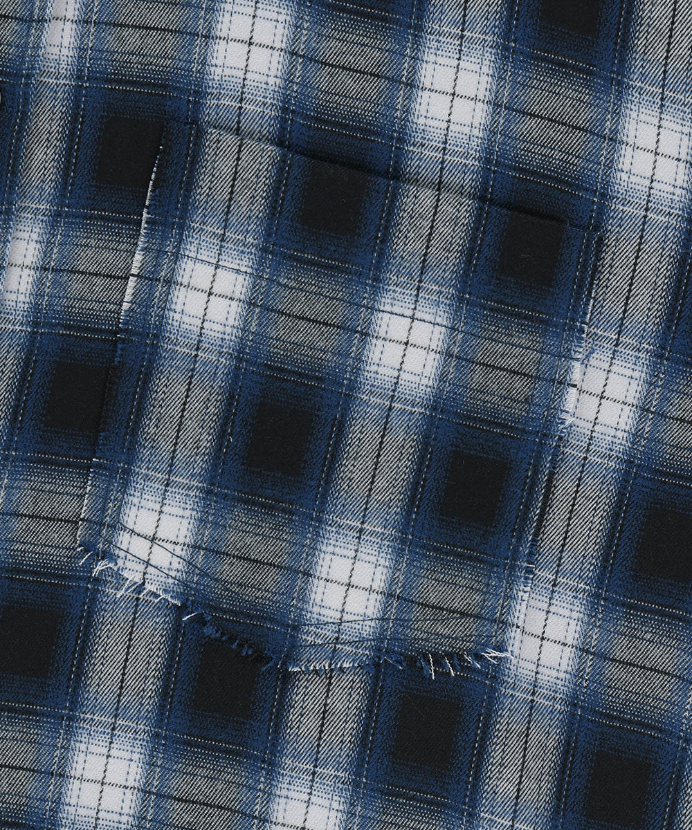 Mahagrid Raw Cut Ombre Shirt