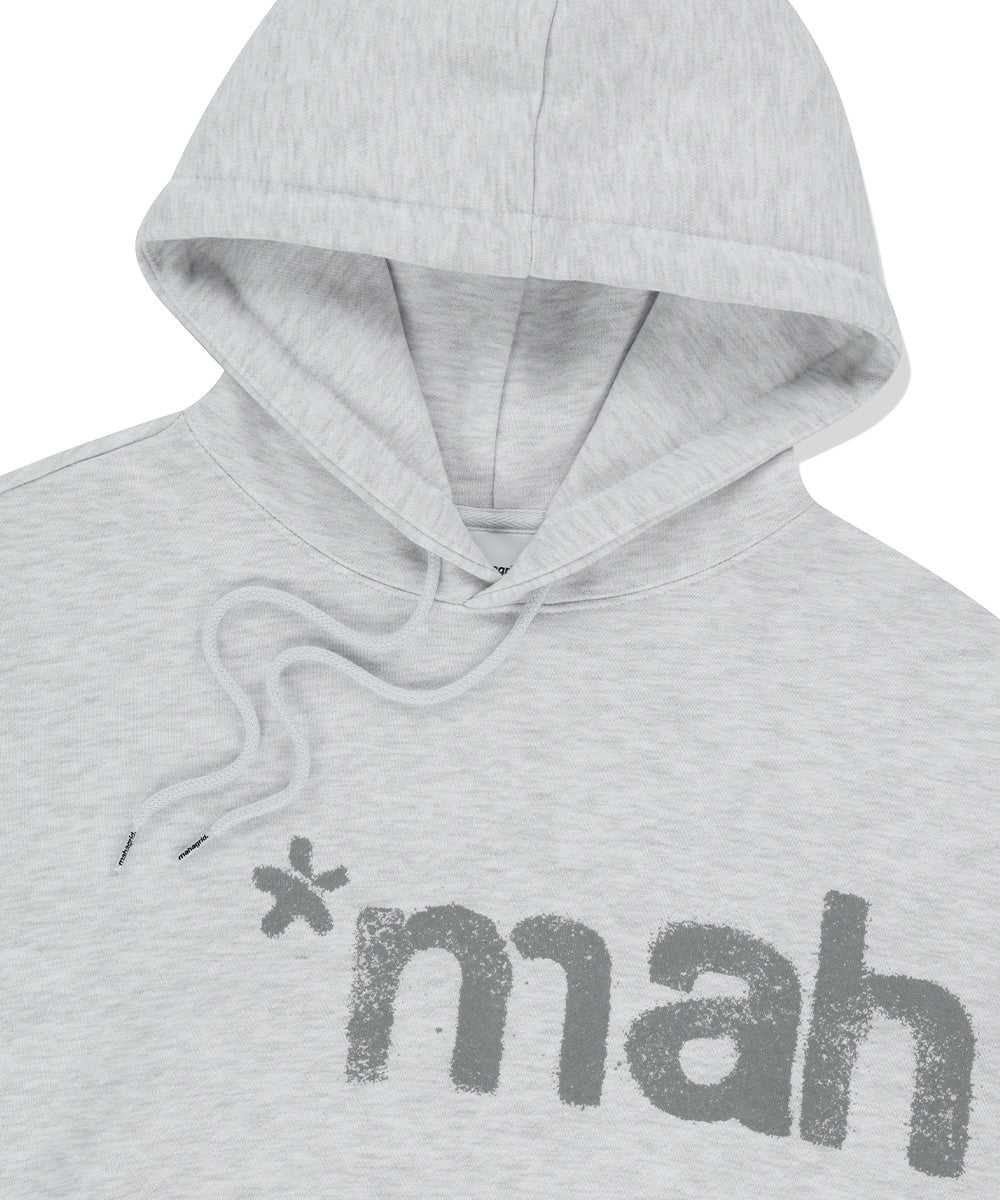 Mahagrid Mahagrid Spray Hoodie Light Grey