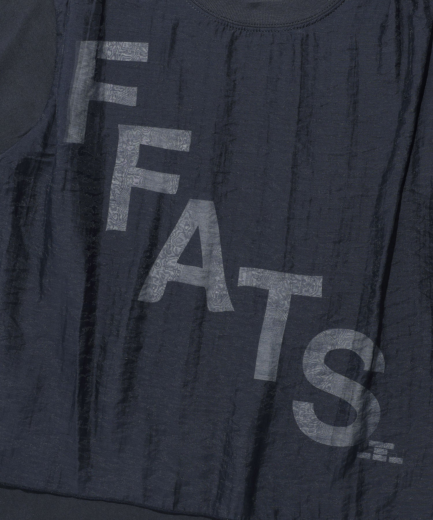 Nice Ghost Club FFATS Logo Layered Sleeve Tee [Navy]