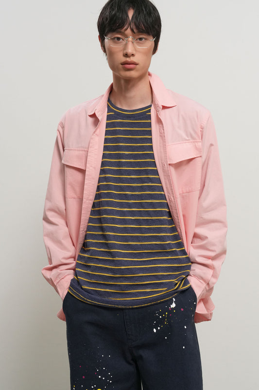 General Idea UNISEX Washed Double Pocket Shirt