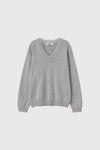 General Idea WOMAN Cotton Layered V-Neck Knit Pullover