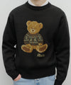 Marithé François Girbaud Doodle Bear Knit Pullover