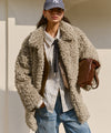 Bitter Cells Curly Collar Fur Jacket