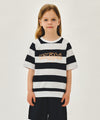 Marithé François Girbaud Kids Raglan Short Sleeve Sweatshirt Light Heather Gray