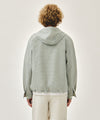 Marithé François Girbaud Classic Logo Hooded Pattern Jacket