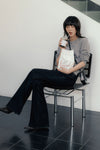 General Idea WOMAN Bootcut Washed Denim Pants