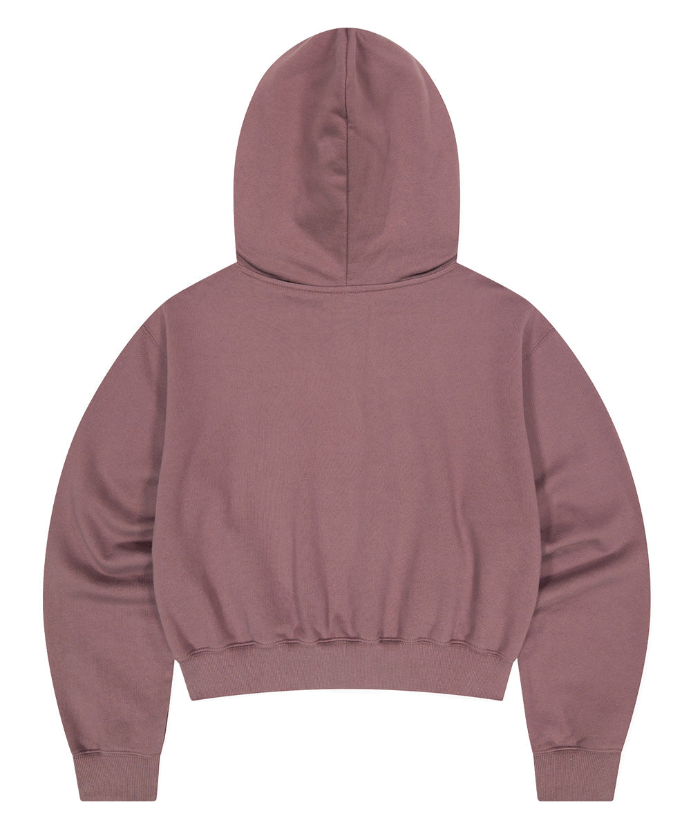 Mahagrid THIRD LOGO CROP HOODIE