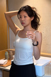 General Idea [Rupita Pick] WOMAN Cap-Lined Backless Sleeveless [WHITE]