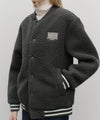 Marithé François Girbaud FLEECE VARSITY JACKET