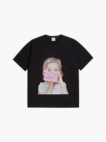 ADLV ADLV Baby Face Short Sleeve T-Shirt Gift