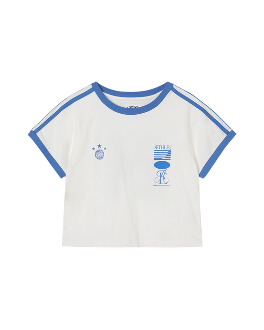 AEAE Athlete Stripe Half T-Shirt