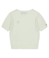 Mahagrid Cable Half Sleeve Knit
