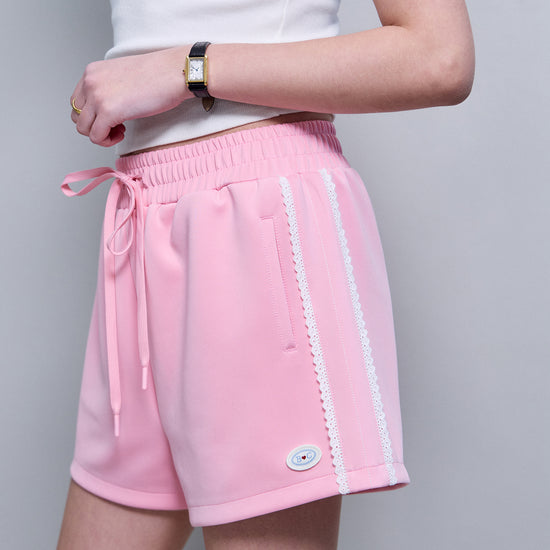 Bitter Cells Mary Jersey Lace Shorts