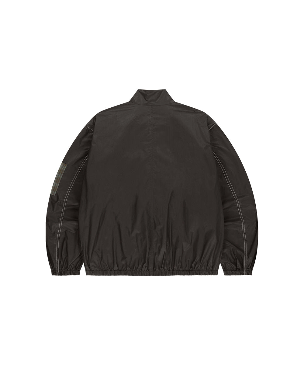 Mahagrid Check Harrington Jacket