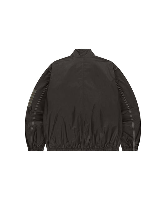 Mahagrid Check Harrington Jacket