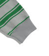 Nice Ghost Club Multi Stripe 3 Star Hoodie Zip Up [Grey]