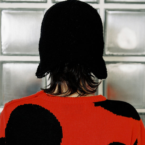 Nice Ghost Club FFATS Dot Earcap Beanie [Black]