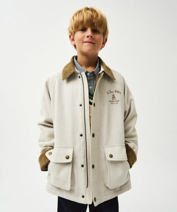 Marithé François Girbaud Enfant Hunting Jacket Beige