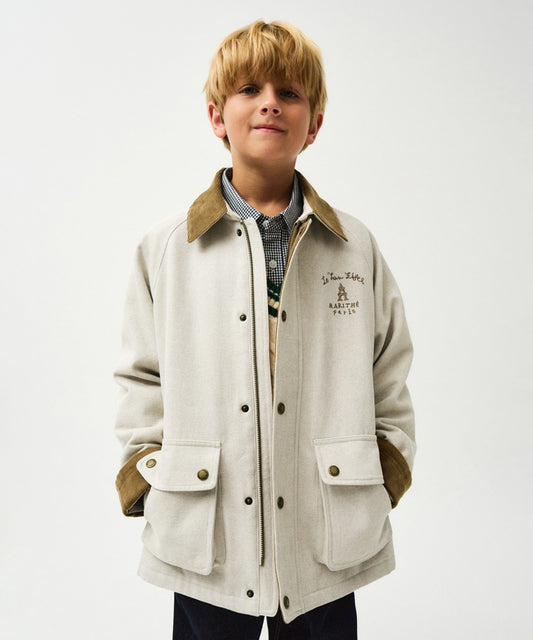 Marithé François Girbaud Enfant Hunting Jacket Beige