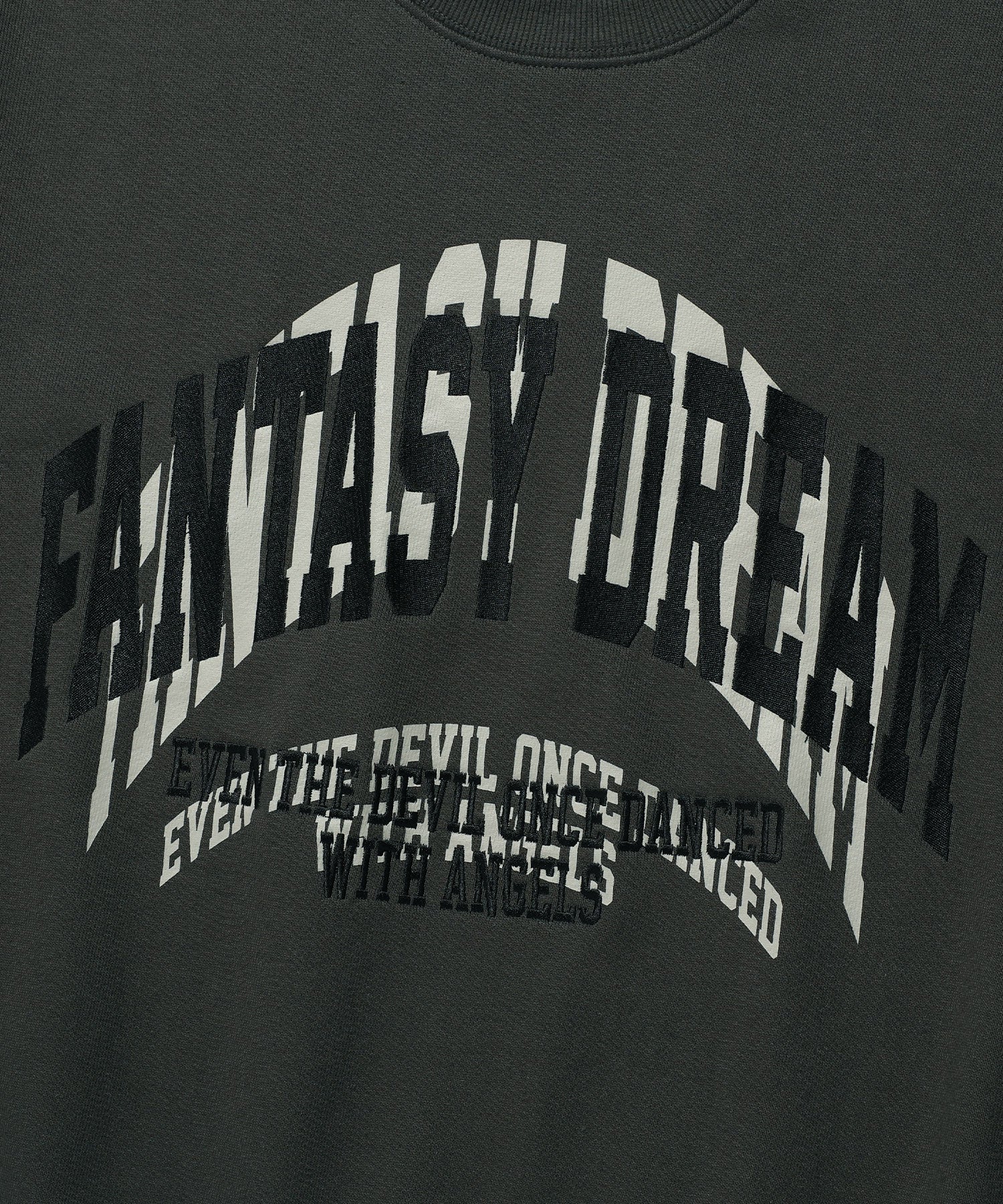 Nice Ghost Club Fantasy Dream Applique Sweatshirt