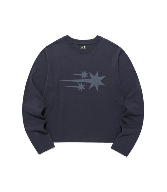 Nice Ghost Club 3Star Long Sleeve Tee [Purple]