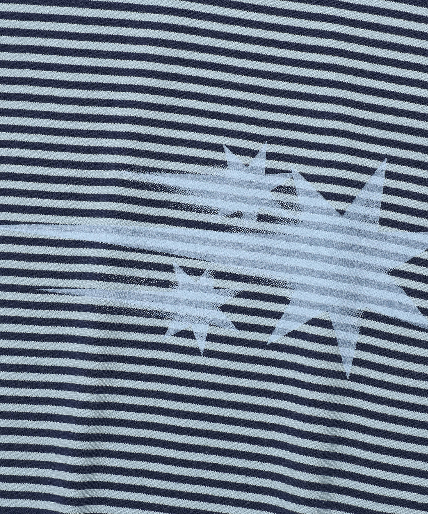 Nice Ghost Club Stripe Rush 3Star Ringer Crop Tee