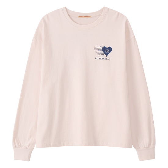 Bitter Cells Sporty Heart Long Sleeve