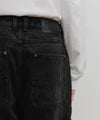 Marithé François Girbaud M Double Knee Carpenter Denim Pants Dark Blue