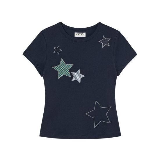 AEAE Check Star Tee