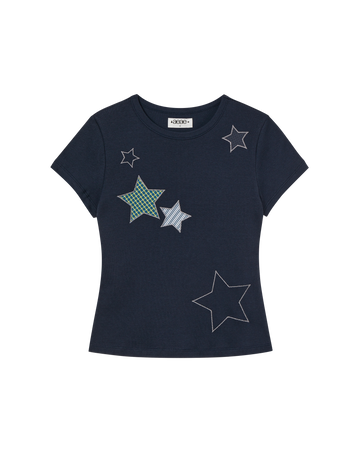 AEAE Check Star Tee