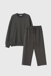 General Idea UNISEX Cotton Logo Loose Fit Sweatshirt Set