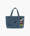 Marithé François Girbaud Marithé François Girbaud x Disney Mickey Tote Bag in Vintage Blue