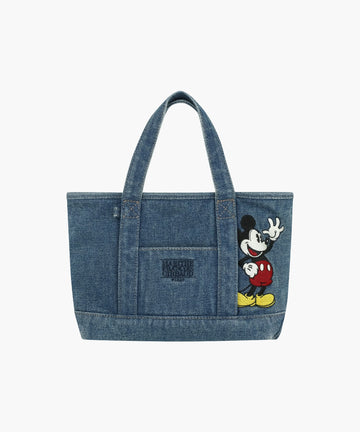 Marithé François Girbaud Marithé François Girbaud x Disney Mickey Tote Bag in Vintage Blue