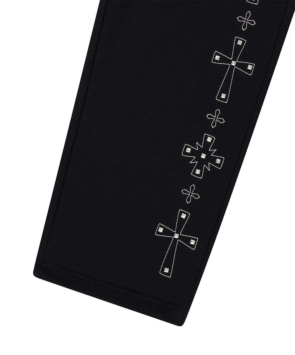Mahagrid Cross Stud Sweatpant