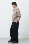 General Idea UNISEX Wool Snow Nordic Pullover