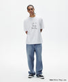 Mahagrid Grunge Doodle Tee White