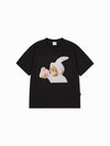 ADLV AC Bear Baby Face Bunny Short Sleeve T-Shirt