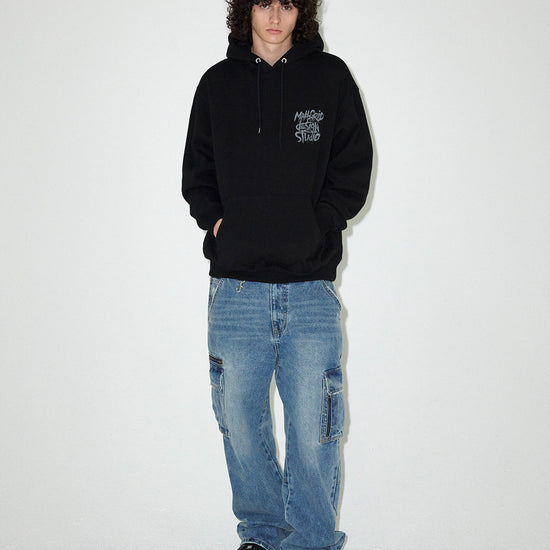 Mahagrid Slash Logo Hoodie